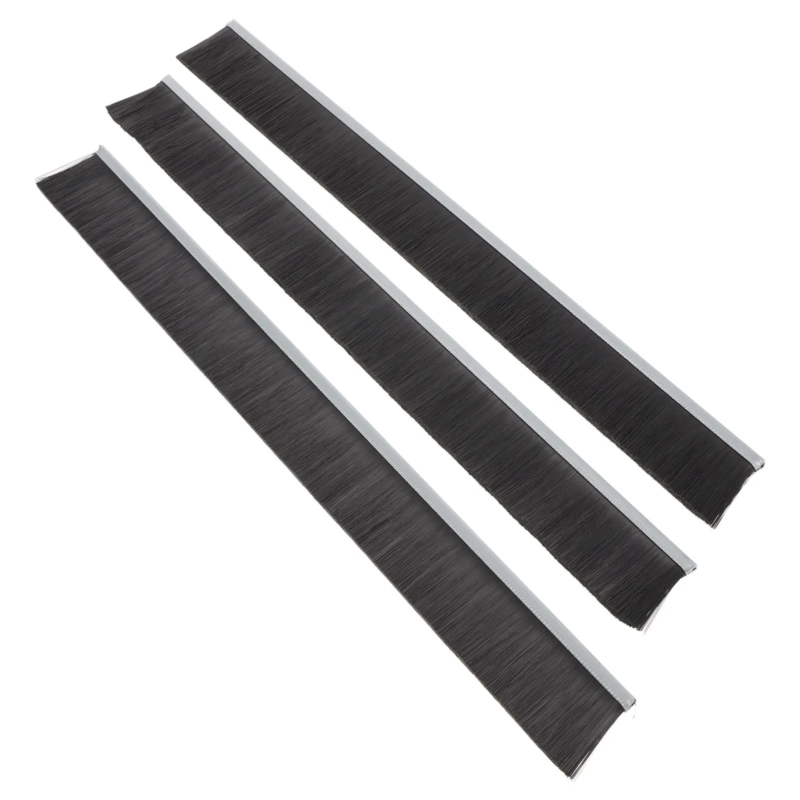 3Pcs Mailbox Brush Strip Nylon Dust Seal 30Cm Weatherproof Letter Box Brush for Home Office Waterproof Draft Proof Cleaning Seal