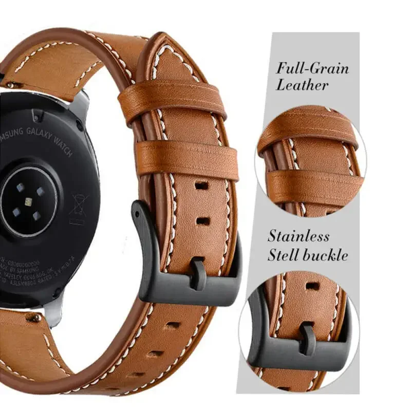 22mm Leather Bracelet Strap For Realme Watch 5 Band Wristband Correa For Realme Watch S2/Realme S 2 2Pro 3 3 Pro Retro Watchband