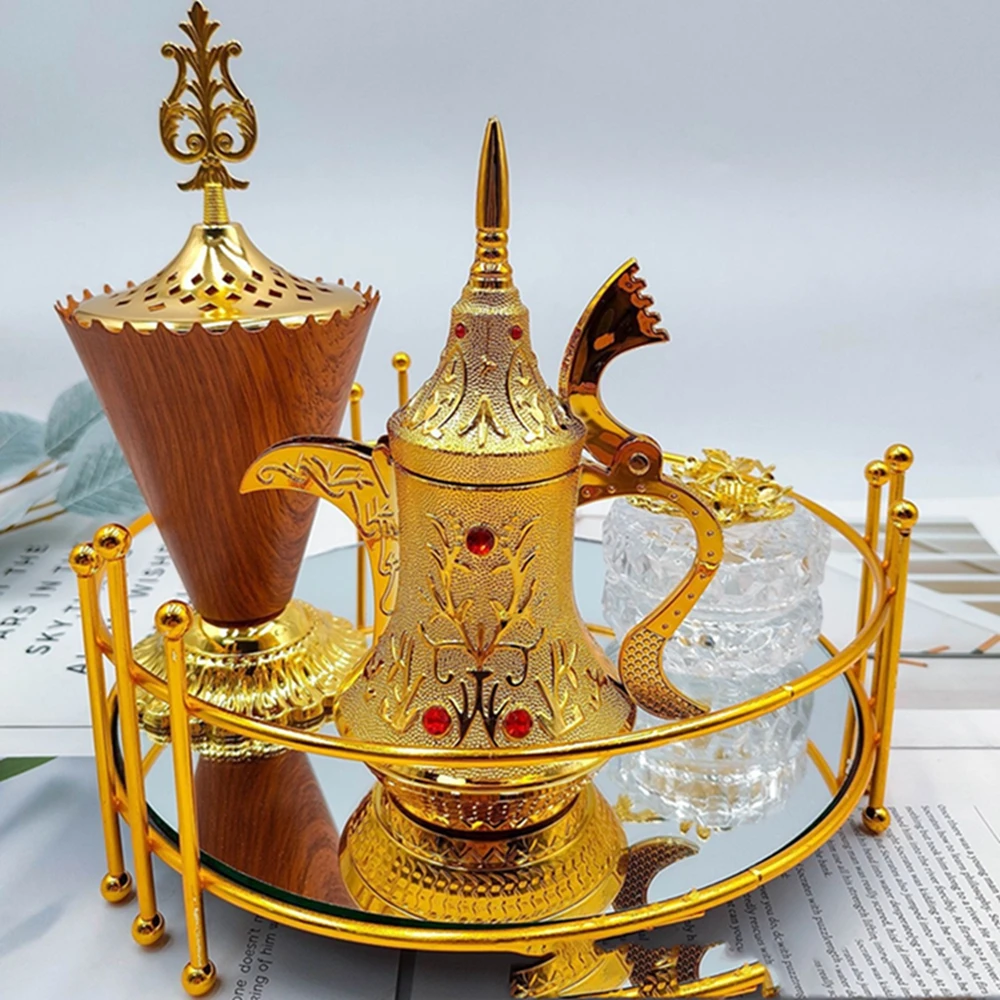 

Incense Burner Set High End Luxury Arabic Home Decoration Ramadan Gift Incense Burner