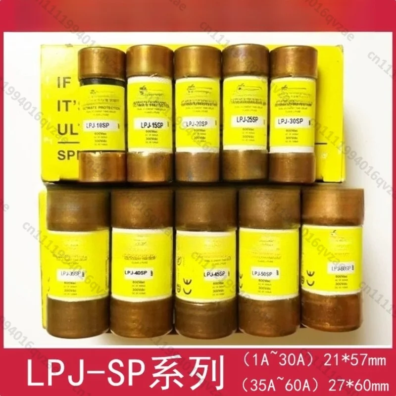 Fuse LPJ-10SP-15SP-20SP-25SP-30SP 600V