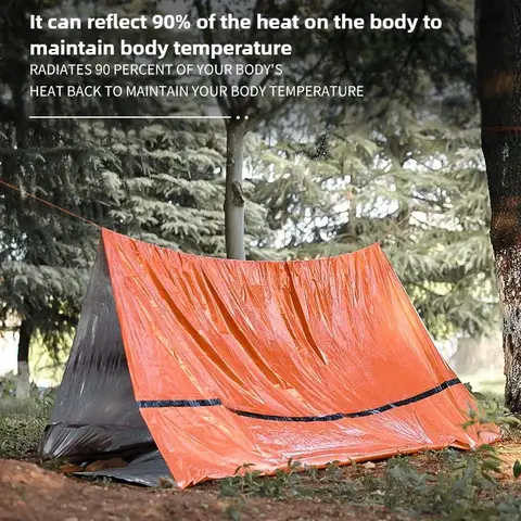 उत्तरजीविता प्राथमिक चिकित्सा किट उत्तरजीविता पूर्ण सेट मोले आउटडोर गियर आपातकालीन किट ट्रॉमा बैग कैम्पिंग लंबी पैदल यात्रा IFAK एडवेंचर्स EDC 10 best sales आपातकालीन तम्बू - №4