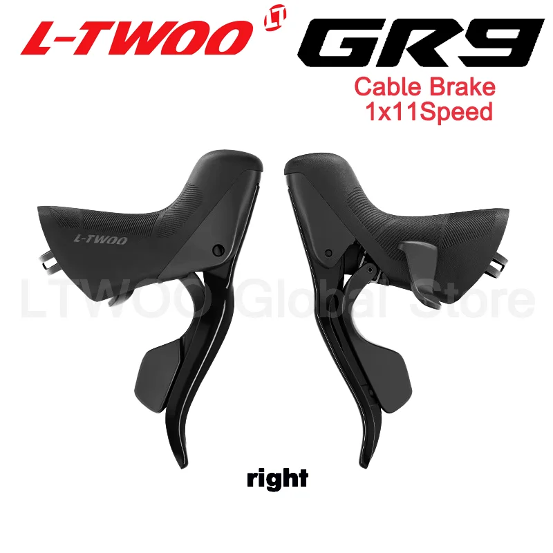 LTWOO GR9 Mechanische Brems-/Kabelbremse 1x11-Gang, 11s Rennrad-Schaltgruppe, R/L Schalthebel + Schaltwerk, Gravelbikes, Aluminiumlegierung – Detail 3