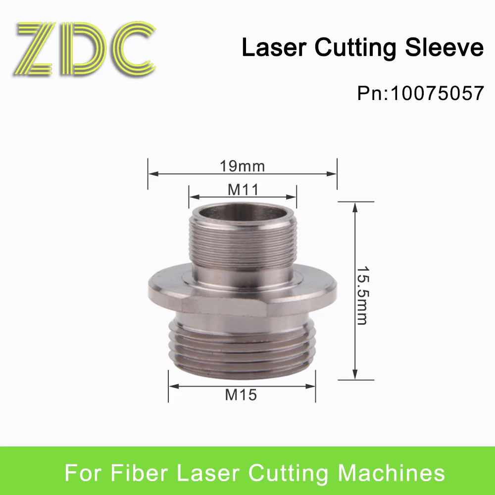 ZDC 10Pcs/Lot High Quality Laser Nozzle Body Inner Reference PN 10075057 BY Fiber Laser Cutting Head Replacement Parts