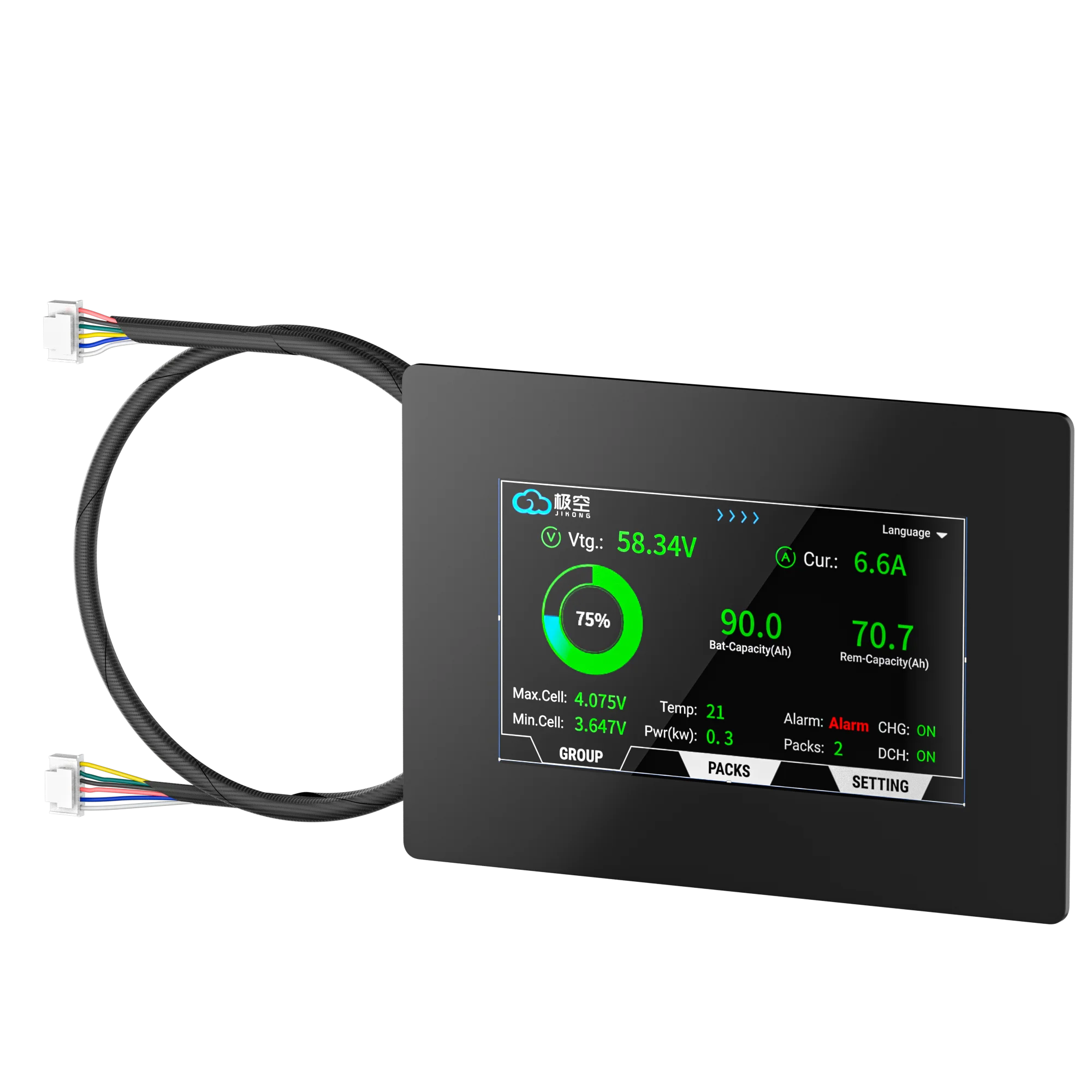 JK 4.3 بوصة تعمل باللمس عرض ل JK-PB1A16S10P-V19 JK-PB1A16S15P-V19 JK-PB2A16S15P-V19 JK-PB2A16S20P-V19 JK-PB2A16S30P-V19