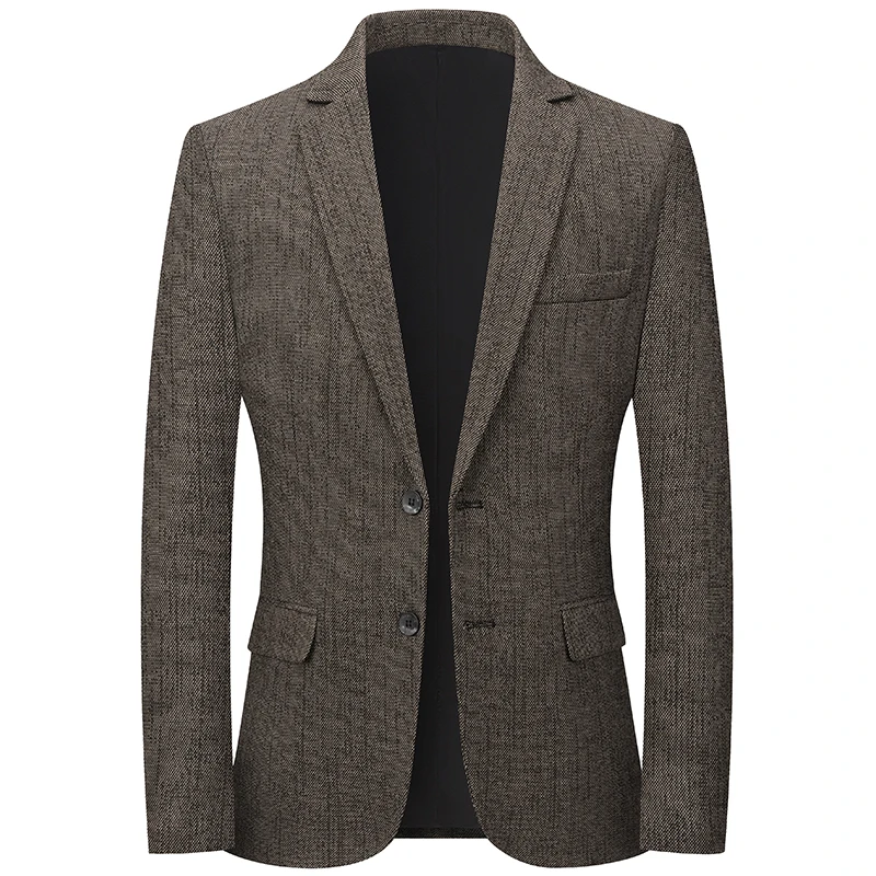 

New Spring Autumn Forml Blazers for Men Slim Fit Two Button Fly Mens Suits Luxury Designer Wedding Coat Over Size Mens Blazer