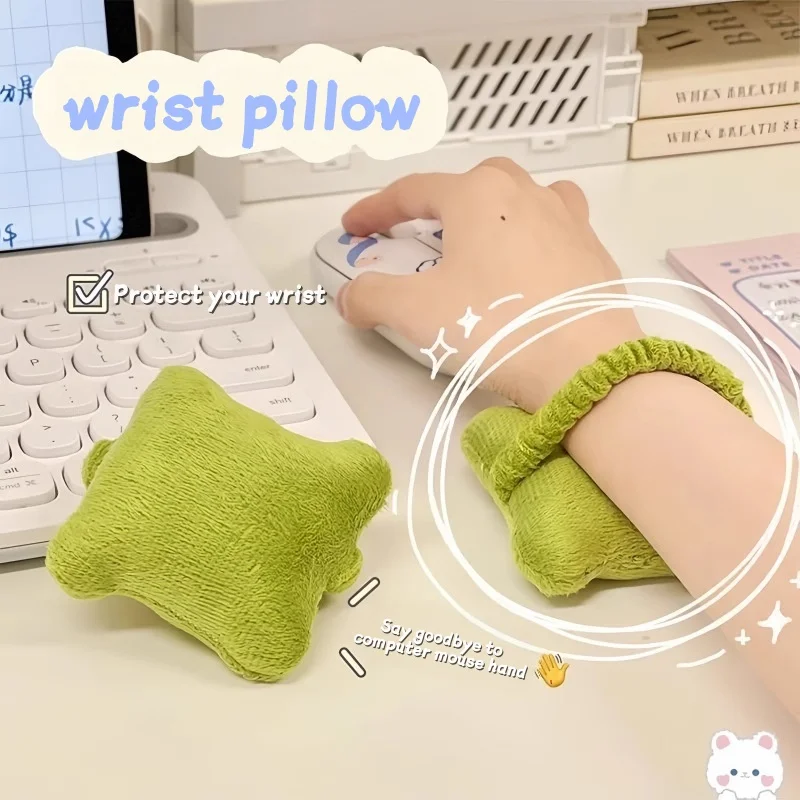 Multi_purpose Wrist Pad Mouse Wrist Guards Hair Band Mouse Wrist Soft Freely Moveable Wrist Hand Pillow For Office Worker Gamer