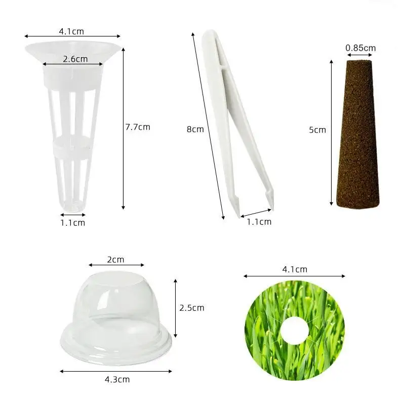 For System Compatible With Hydroponics Supplies From All Brands 67pcs Seed Pod Kit For Aerogarden, Hydroponics Accessories