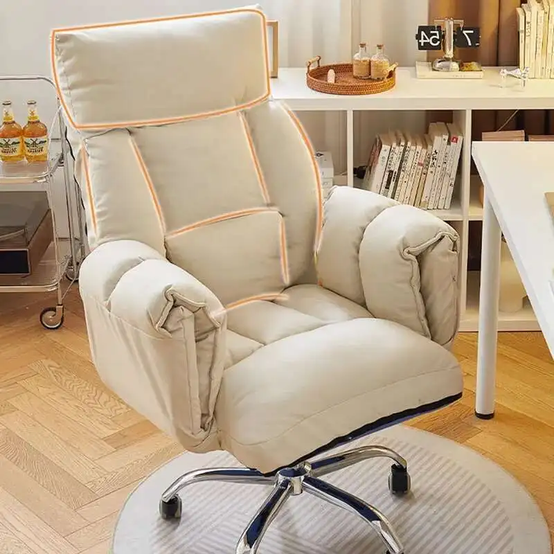 

Rotatable Designer Office Chair Modern Luxury Comfy Ergonomic Gaming Chair Mobile Massage Sillas De Oficina Office Furniture