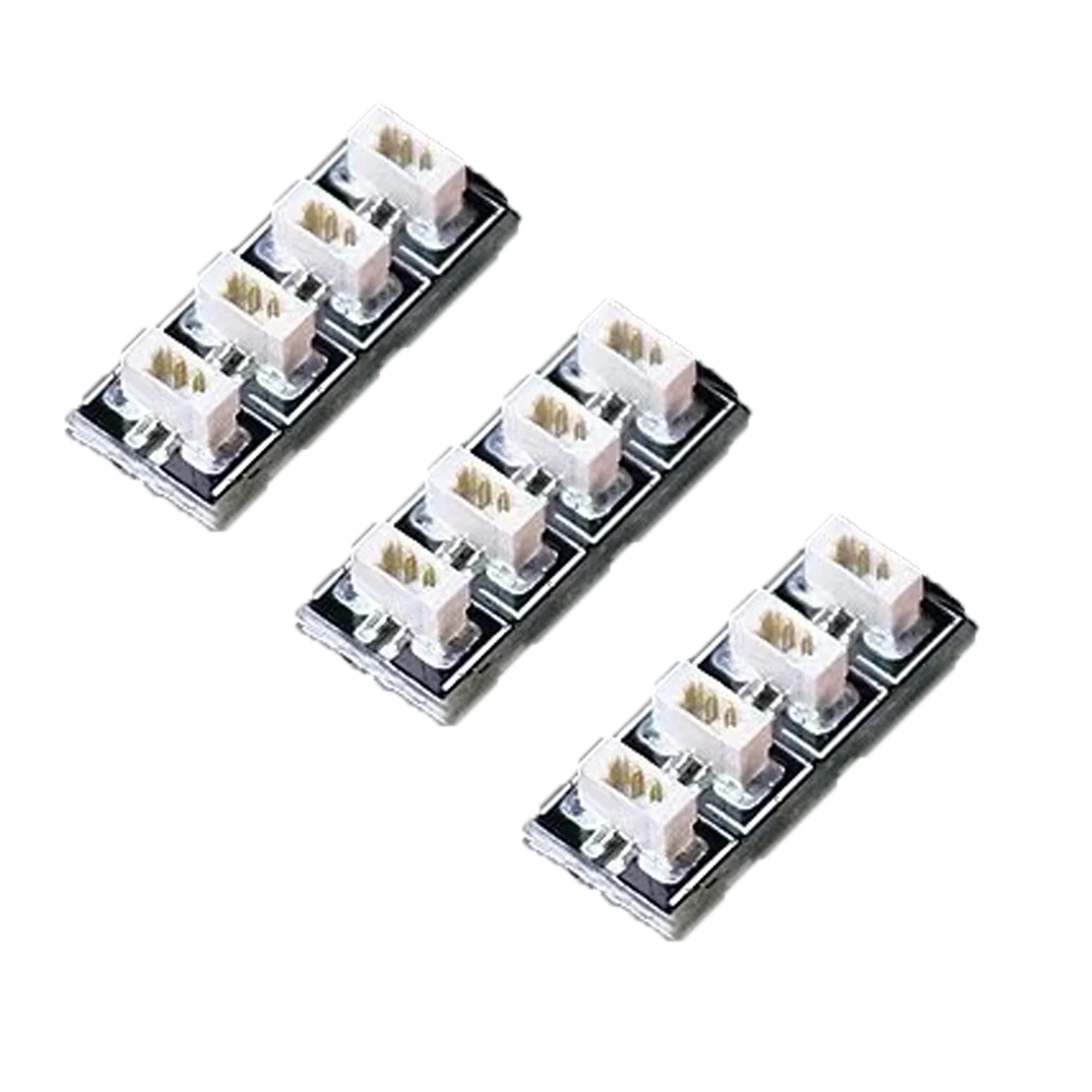 LYBMTWF 3 STKS 0,8 mm 2-pins uitbreidingskaart sockets voor led-lichtset compatibel met blokken model DIY speelgoed - afbeelding 1