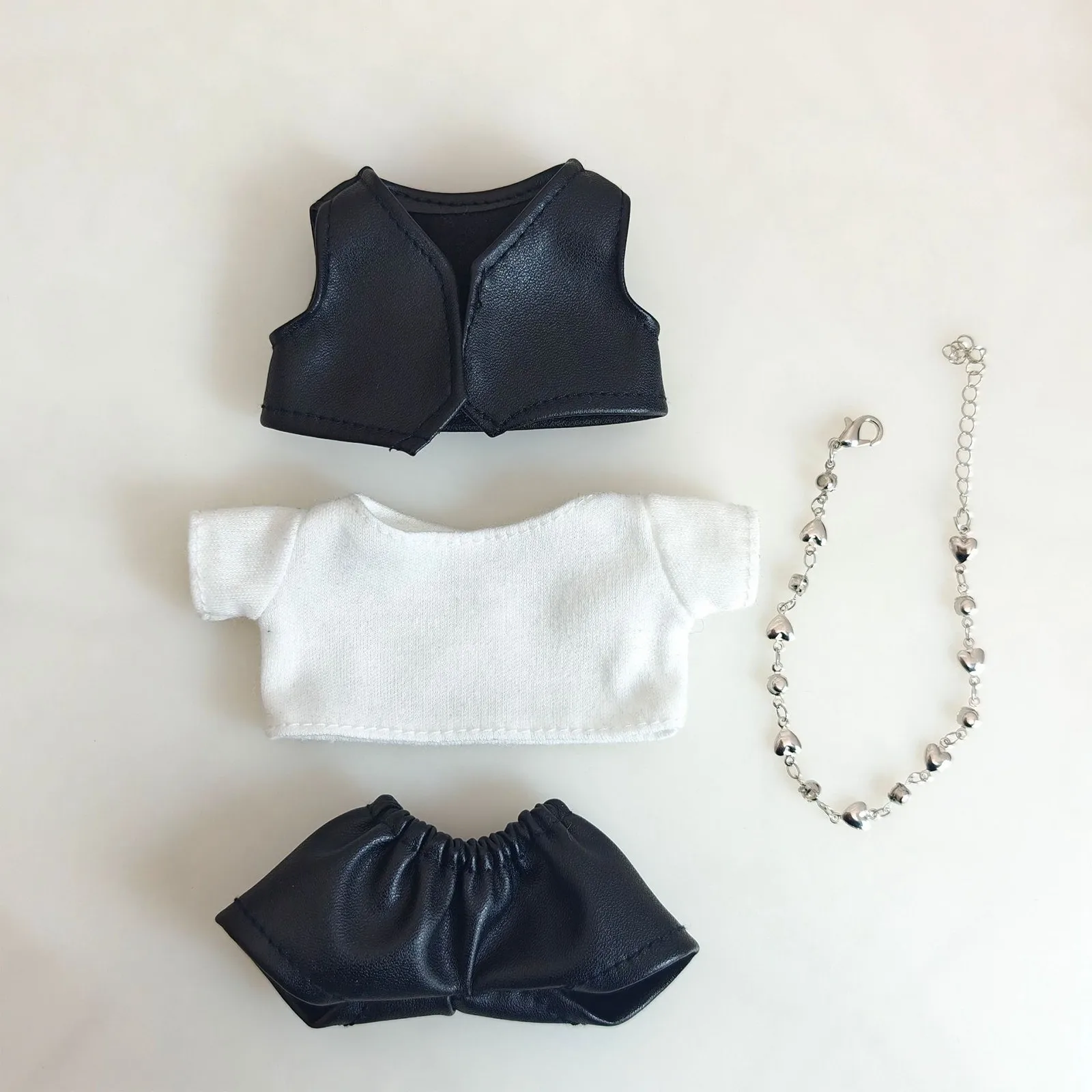 Для детской одежды Labubu 17 см, серия кукольной одежды Macaron для современного стиля наряда labubu