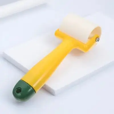 ورق الجدران الضغط على الأسطوانة الخياطة التماس الأسطوانة اللحف المتداول عجلة مقبض بلاستيكي متين لأدوات ورق الحائط المنزلية التماس