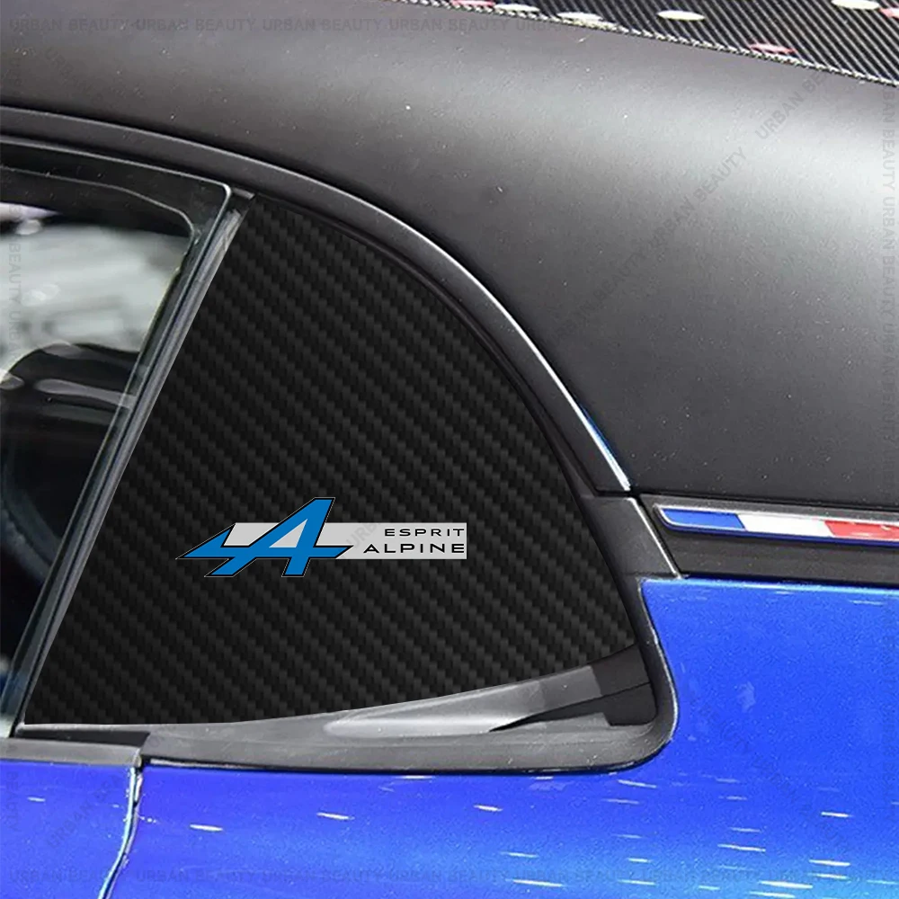 سيارة B-عمود ملصق مائي السيارات مركز عمود ملصق غطاء الثلاثي نافذة ديكور ل جبال الألب A110 GT 4 A290 A390 GTS A110S A110R #5