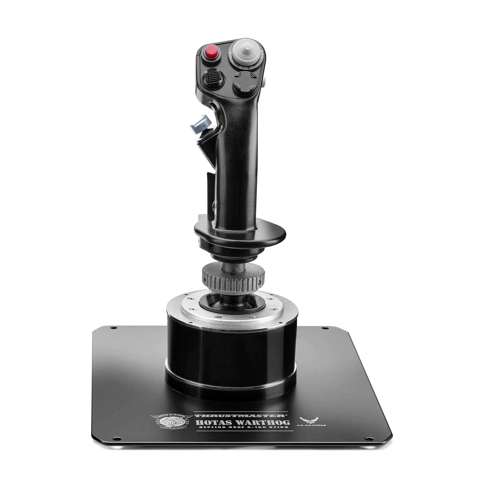 Original A-10C (A10C) Hotas Warthog Flight Stick Flight Joystick with Metal Handle for THRUSTMASTER ，One handed  joystick