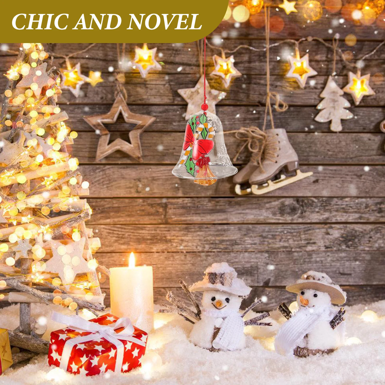 

Elegant Glass Wind Chime Pendant for Bedroom Wall Decor Home Office Festival Garden Decoration Hanging Window Wind Bell Unique