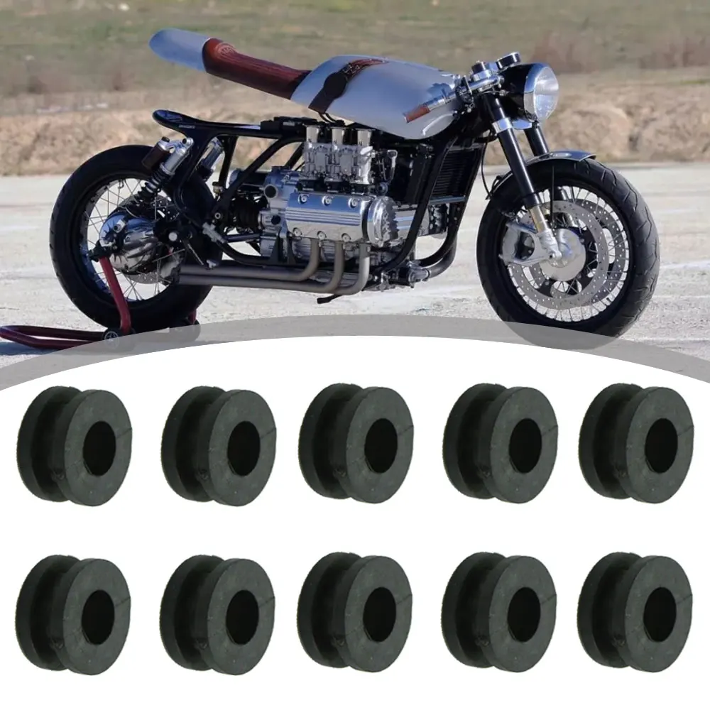 10pcs Motorcycle Buffer Washer Motorcycle Fairing Grommets Motorcycle Accessories for Honda Goldwing GL1000 GL1200 GL1500