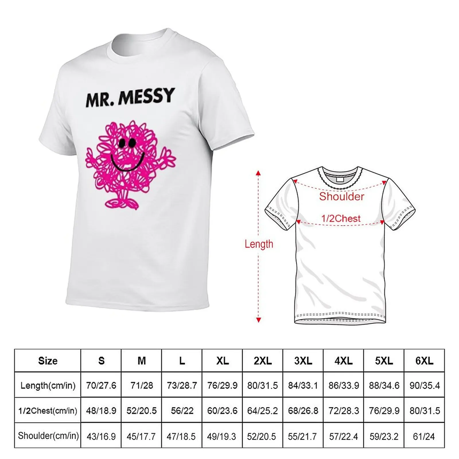 T-Shirt t graphic t Messy designer shirts man shirt Mr