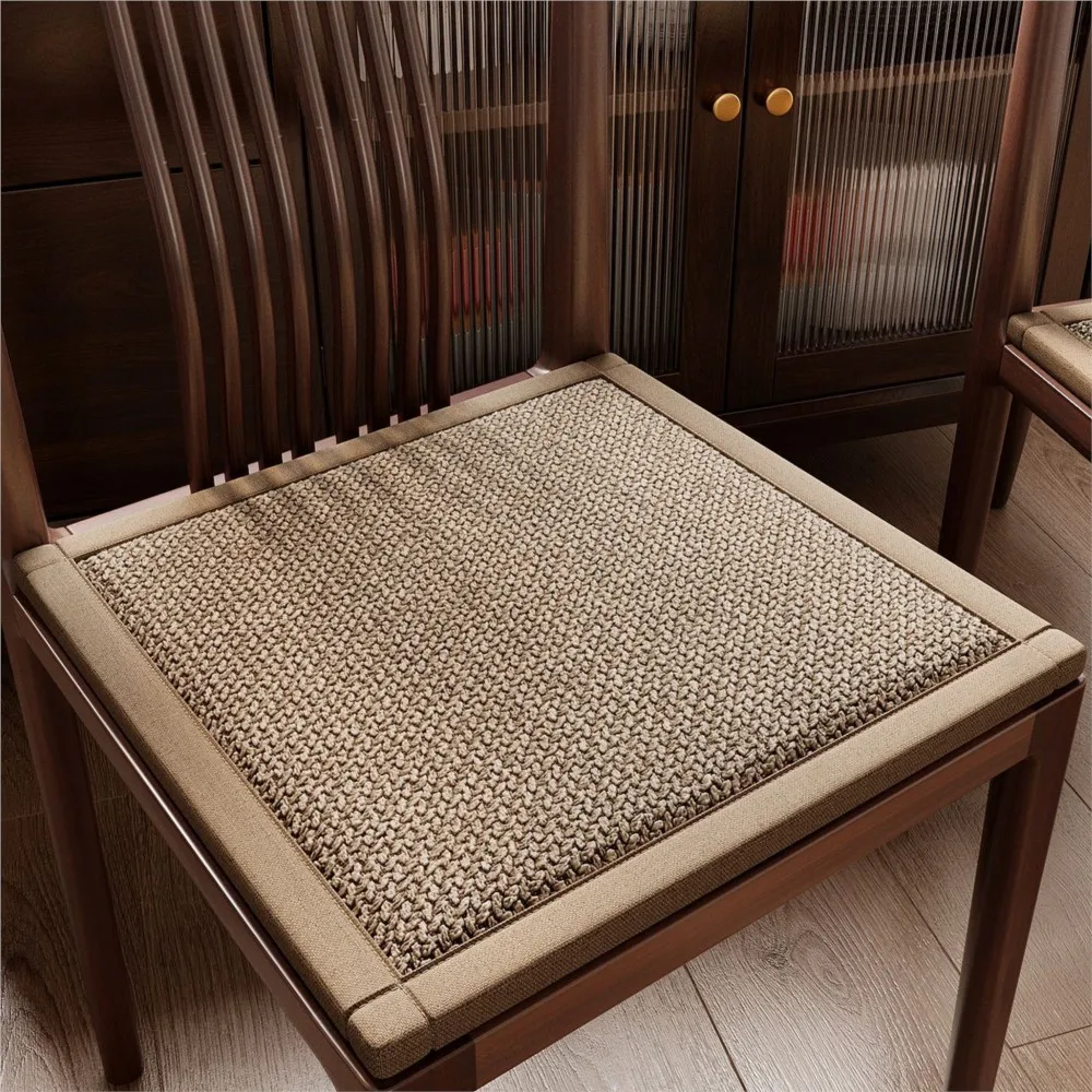 

Стулья из красного дерева/столовой/круглой спинки/палаццо, традиционная китайская подушка для сиденья, толстая подушка для стула из пенопласта высокой плотности, нескользящие мягкие коврики