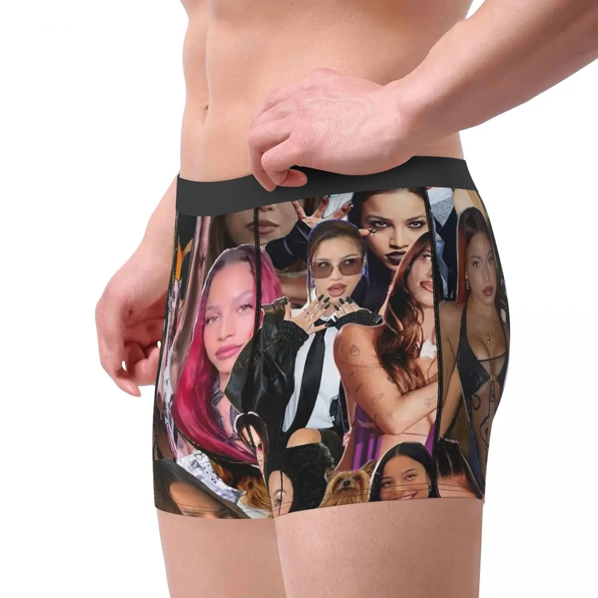 الملاكم السروال السراويل MP3 إميليا Mernes سراويل الرجال ملابس داخلية جيدة التهوية ل أوم رجل صديقها هدية