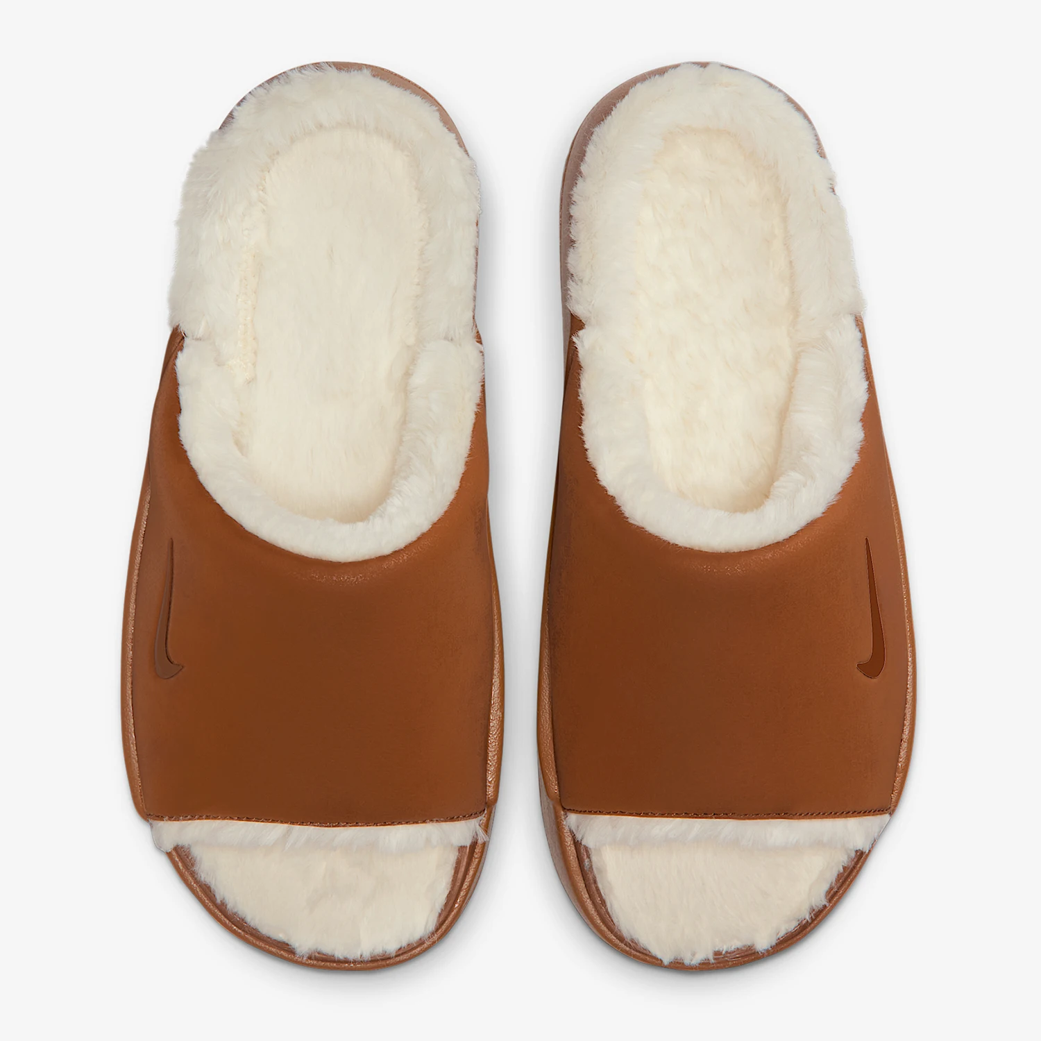 Nike genuine Winter Women's Sports Wear-resistant Thick-soled Slippers HV8560-200 image 4