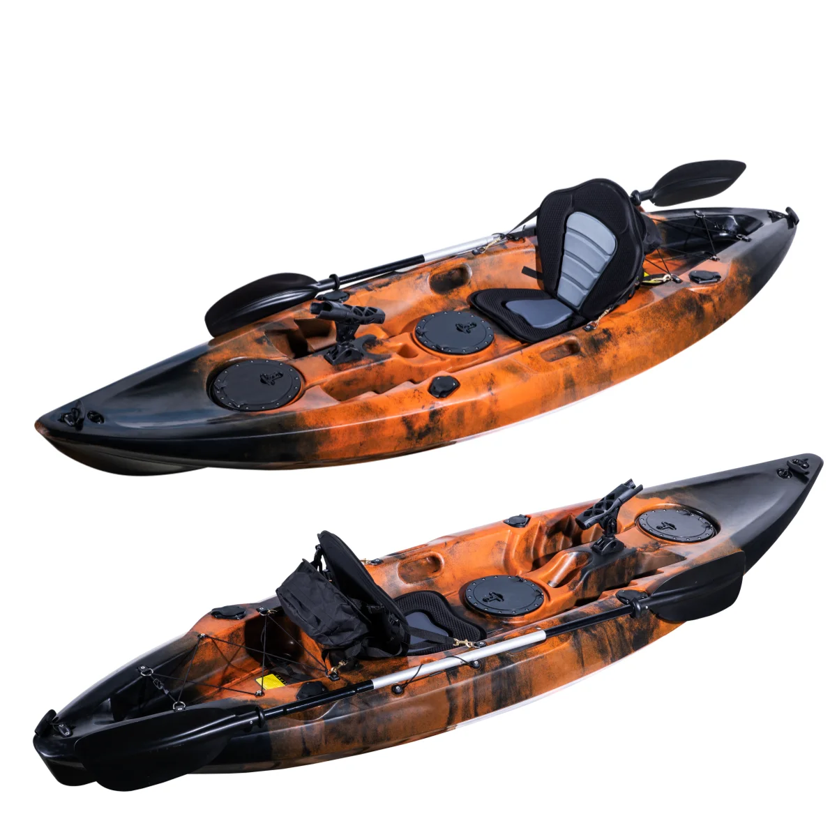 9.6 Ft Plastic Fishing Boat Fishing Kayak/canoe Single Sit On Top