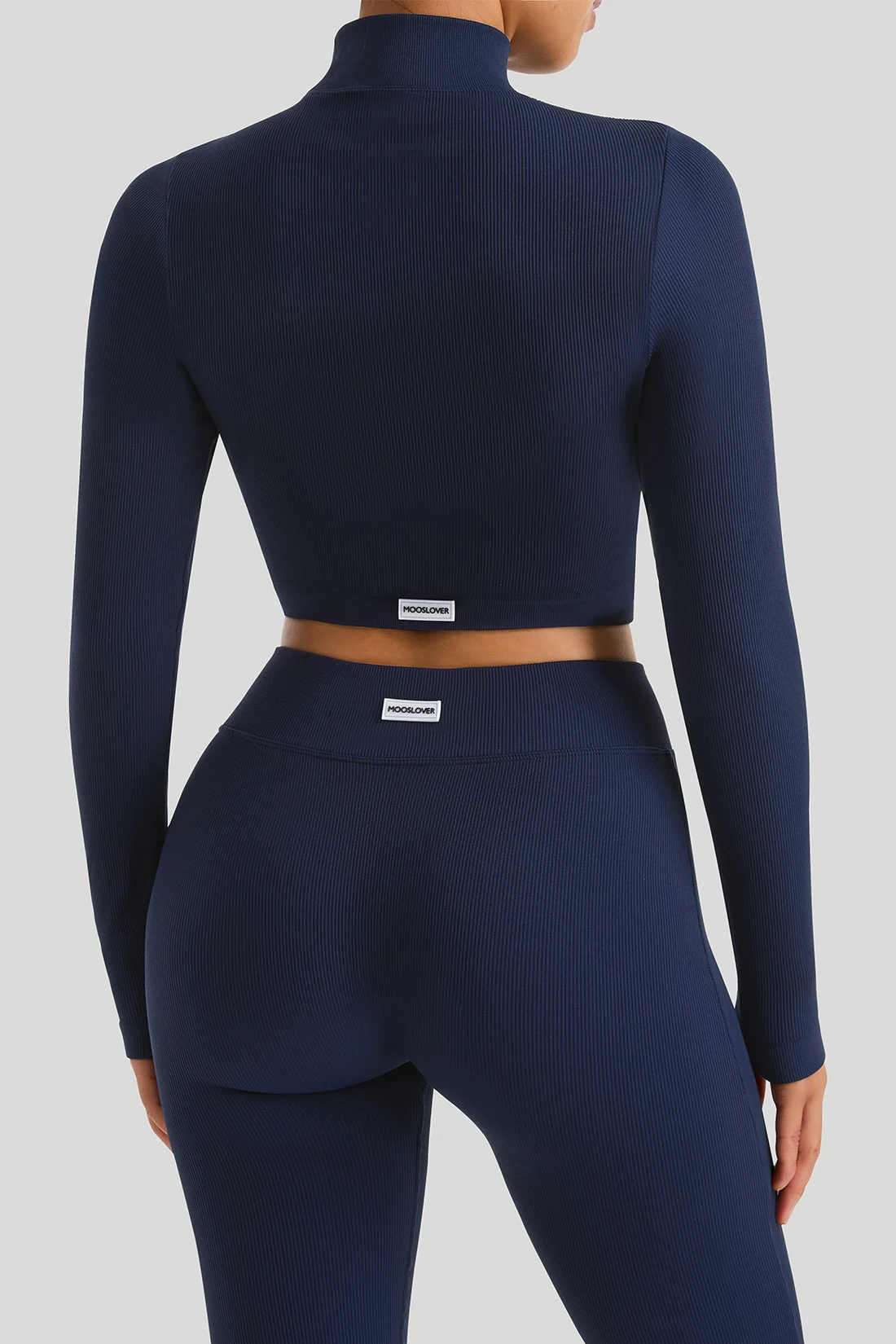 Autumn Winter Yoga Shirts Women Long Sleeve High Neck Blouse Sports Gym Fitness Top Running T-Shirt Workout Shirt Female