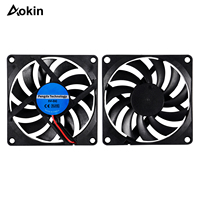 1Pcs Cooling Fan 5V 12V 24V 2 Pin 80x80x10mm PC Computer CPU System Heatsink Brushless Cooling Fan 8010 for Computer