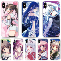 Anime Girl Cover For Cubot A1 A10 P80 P60 P50 X30 X50 X70 C30 Max 3 5 Note 20 40 50 21 Hafury V1 Nothing Phone 2A CMF 1 2 Case
