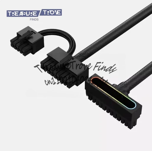 

Основная плата 24PIN90-градусного локтевого модуля, линия синхронизации ARGB Shenguang, все модули подключенные к линии питания