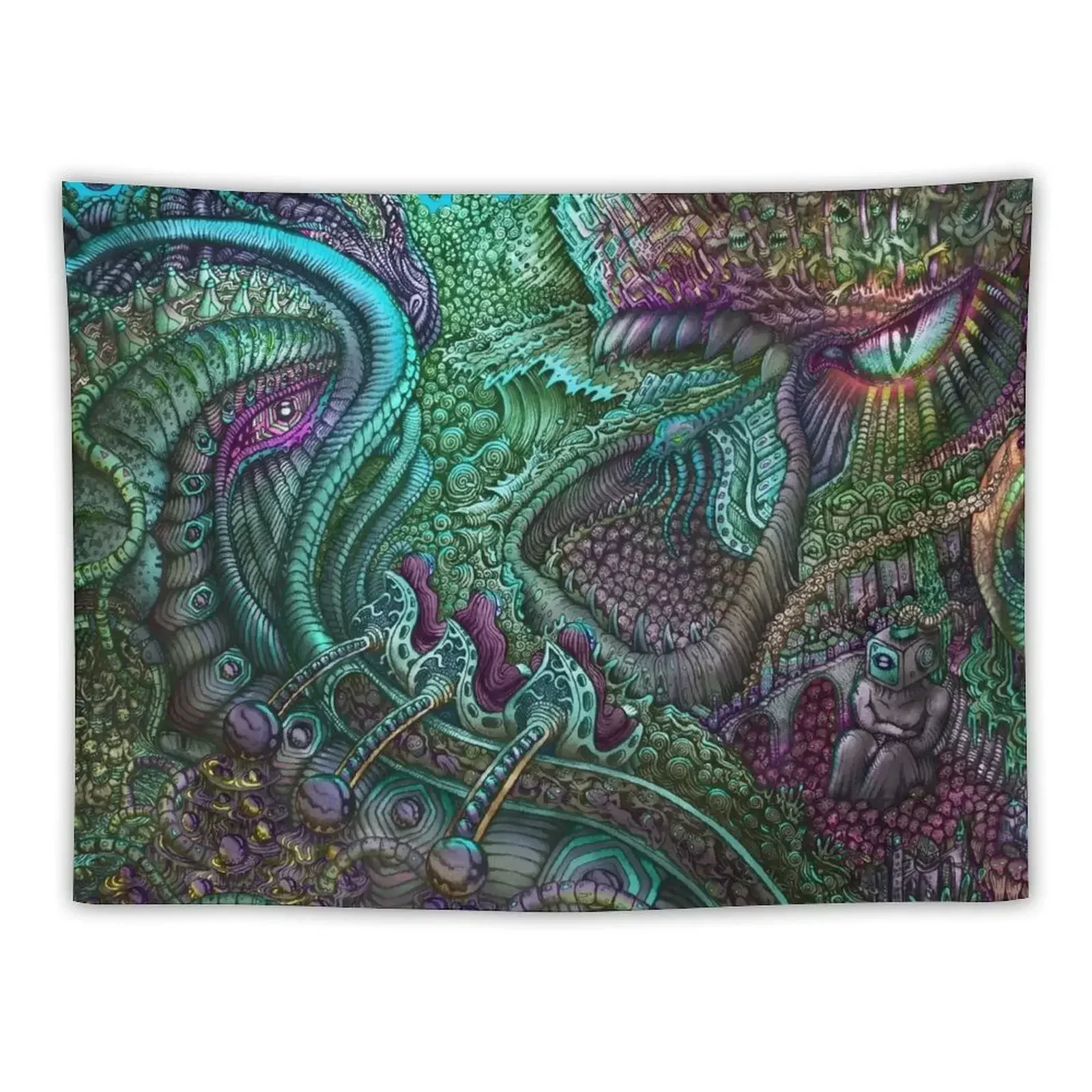 

The Dream that Ate Itself - Dusk Edition Tapestry Wall Carpet Room Decor Korean Style Tapestry