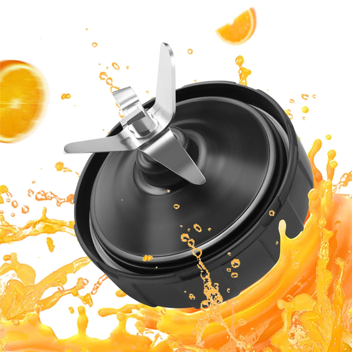 7 Fins Blender Blade Part Juicer Case Mixer Spare Assembly Replacement for Nutri Ninja Pro Auto-IQ Juicer Knife Holder image 3