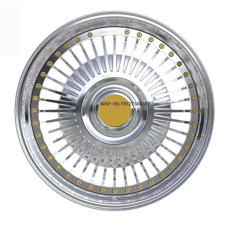 

Custom 2 Piece Forged Brushed Polished 5x120 5x112 5x114.3 17-24 Inch Aluminum Alloy Wheel for Racing Car Wheel