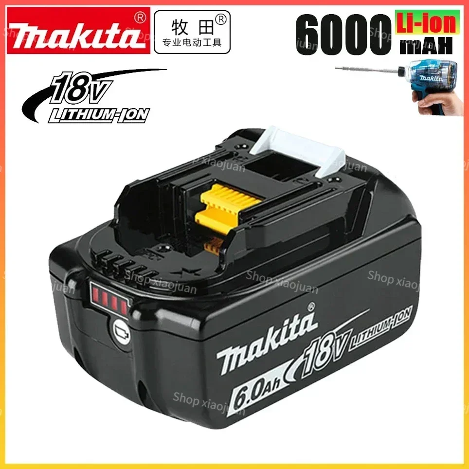 

18V 6000mAH/6.0Ah Makita Original With LED lithium ion replacement LXT BL1860B BL1850 Makita rechargeable power tool battery