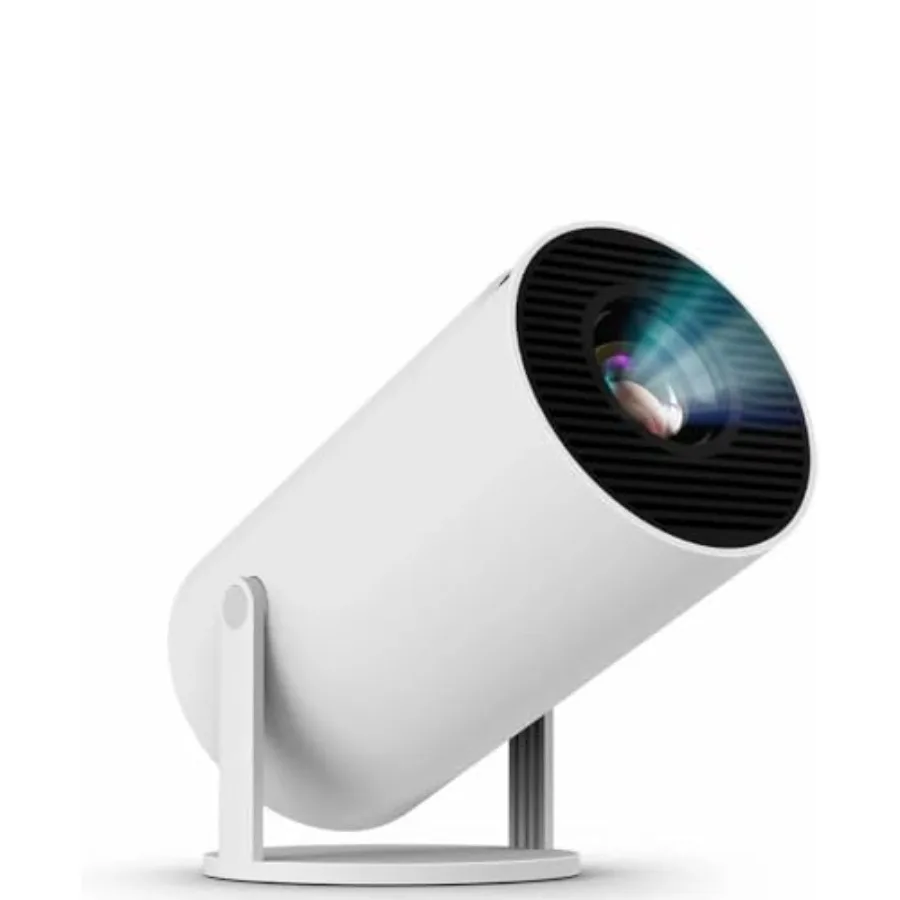 

Модернизированный проектор с Wi-Fi 6 и Bluetooth, мини-портативный смарт-видеопроектор 4K HD 1080P для домашнего кинотеатра и просмотра фильмов на улице