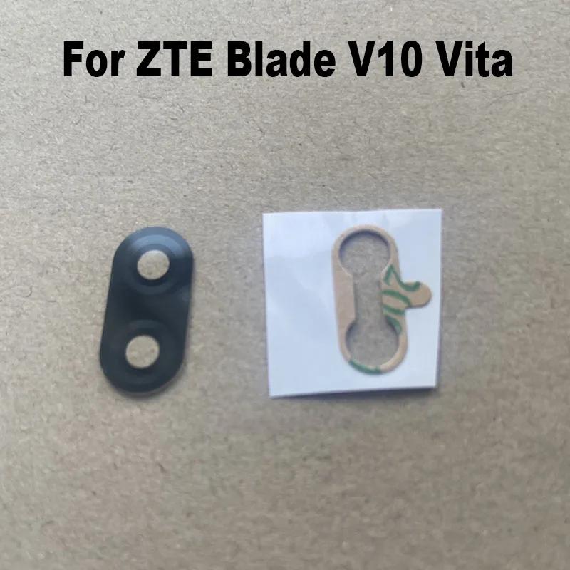 New Back Camera Glass For ZTE Blade V10 Vita Rear Camera Glass Lens With Adhesive Sticker