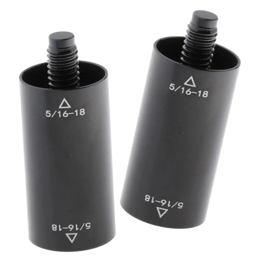 

5/16-18 Pool Stick Cue Extension Rod 4cm Aluminum Middle Shaft Extender for Billiard Frame 366x122