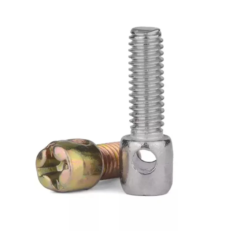 M3 M4 M5 M6 Стальной винт с отверстием из нержавеющей стали 304, оцинкованный, свинцовый, герметичный, винт для коробки электрического счетчика с крестообразным болтом с отверстием