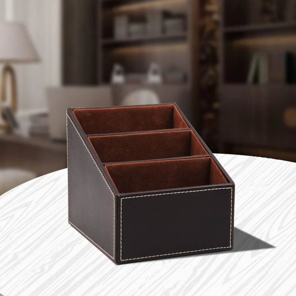 

2pcs Storage Box PVC MultiGrid Desk ganizer Stationary Case Sundries Container Home Supplies Tissue Box