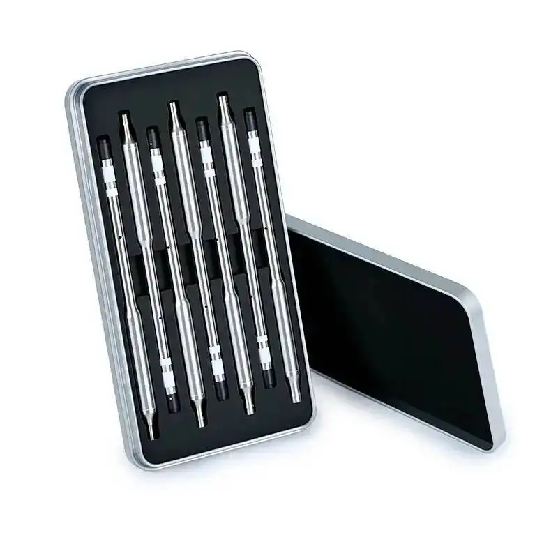 مجموعة الفوهات الأصلية لمحطة إعادة تشغيل الهواء الساخن YIHUA 8509-I 992D-II 0.5-4.0 مللي متر BGA/SMD أطراف لحام للإصلاحات الدقيقة #1