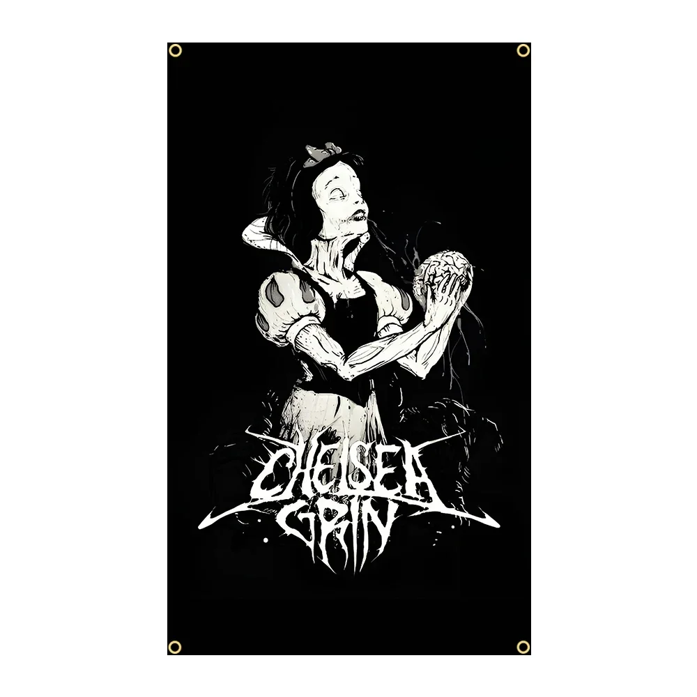 Chelsea Heavy Metal Music Grins Hip Hop Flag Polyester Printed Home or Outdoor Decoration Banner Gifts - view 5