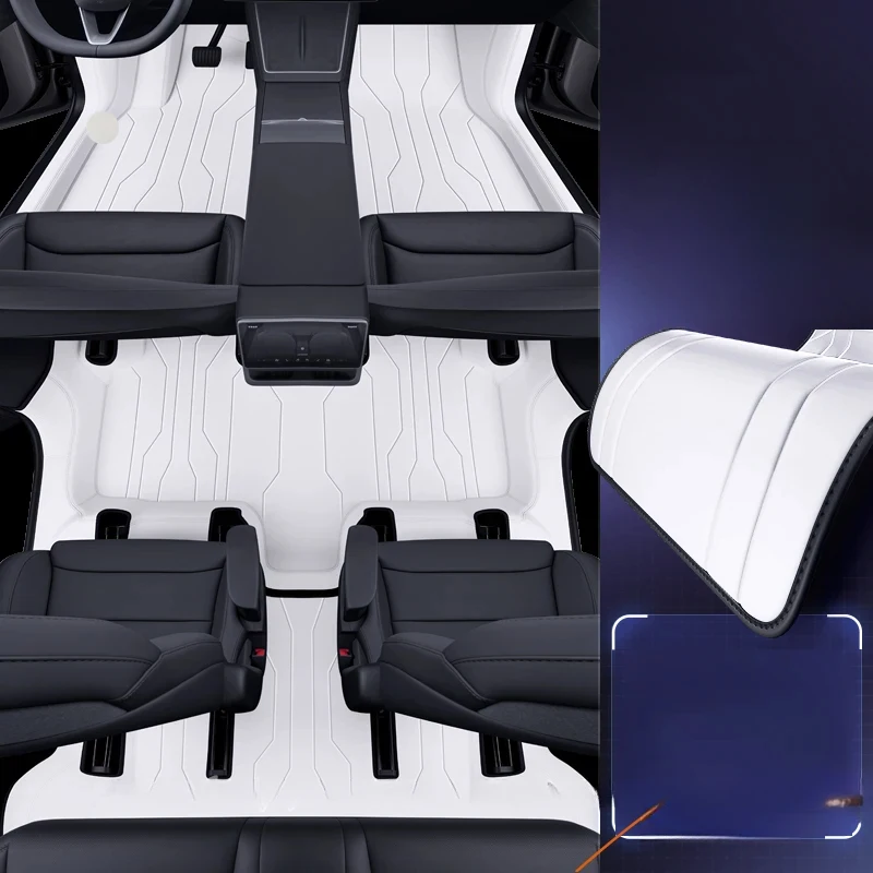 

Лидер продаж: Водонепроницаемые коврики для пола автомобиля с левым рулем, полностью закрывающие, для 6-местной модели YL 2025