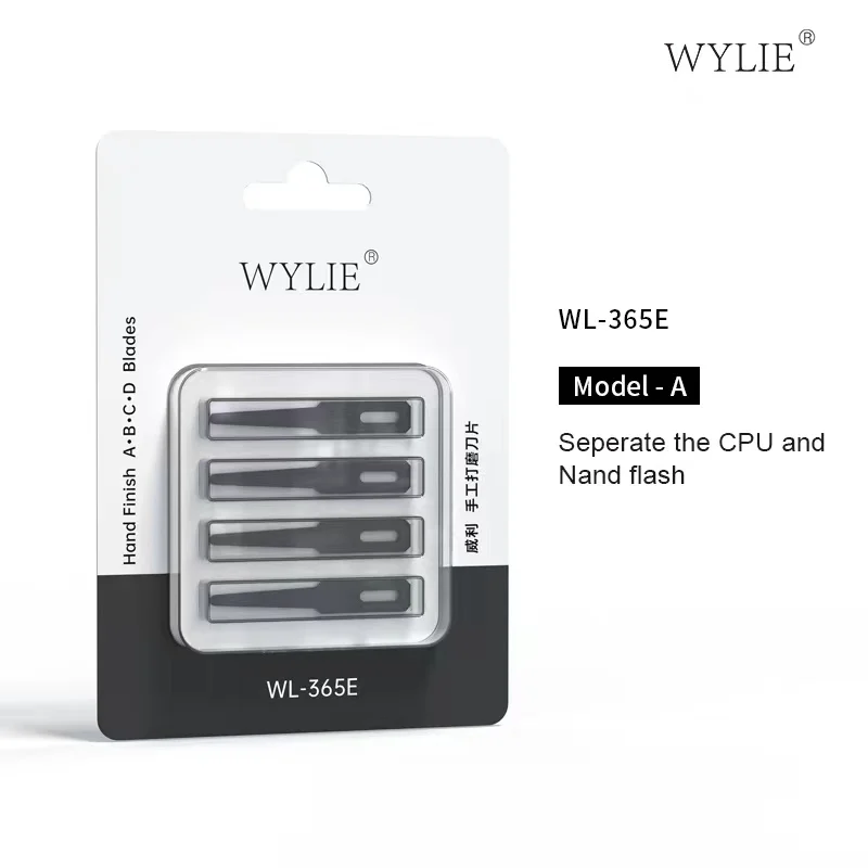 WYLIE WL-365E Multifunctional Glue Removal Blade Polishing Ultrathin 4 in 1 Suitable For Mobile Phone Motherboard Repair Tools