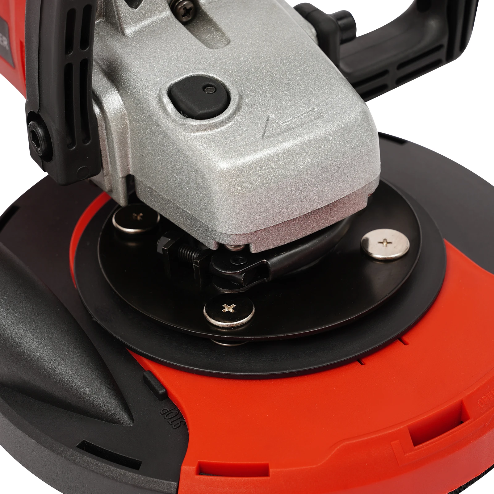 1580 W elektrische Schleifmaschine, Betonschleifer, Zement-Winkelschleifer-Set, 6 Gänge, Geschwindigkeit einstellbar, mit Staubschutz für Wände – Detail 11