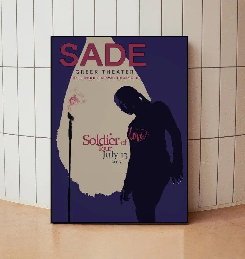 المغني الشهير سايد خمر سلسلة المشارك طباعة قماش صور المنزل لغرفة المعيشة وغرفة نوم جدار ديكور اللوحة بدون إطار #4