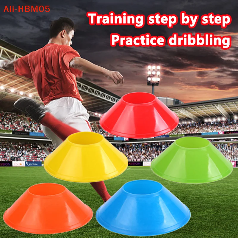 (HB05)10pc Set Kerucut Peralat - Football Training Cone ulasan dan harga