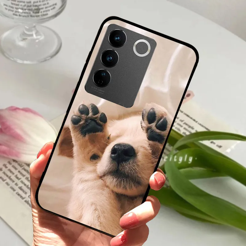 For Vivo V2230 V27 Pro 5G Case Popular Animal Cool Soft Back Protective Cover For Vivo V2237 V27e VivoV27 V 27 E Phone Bag Case