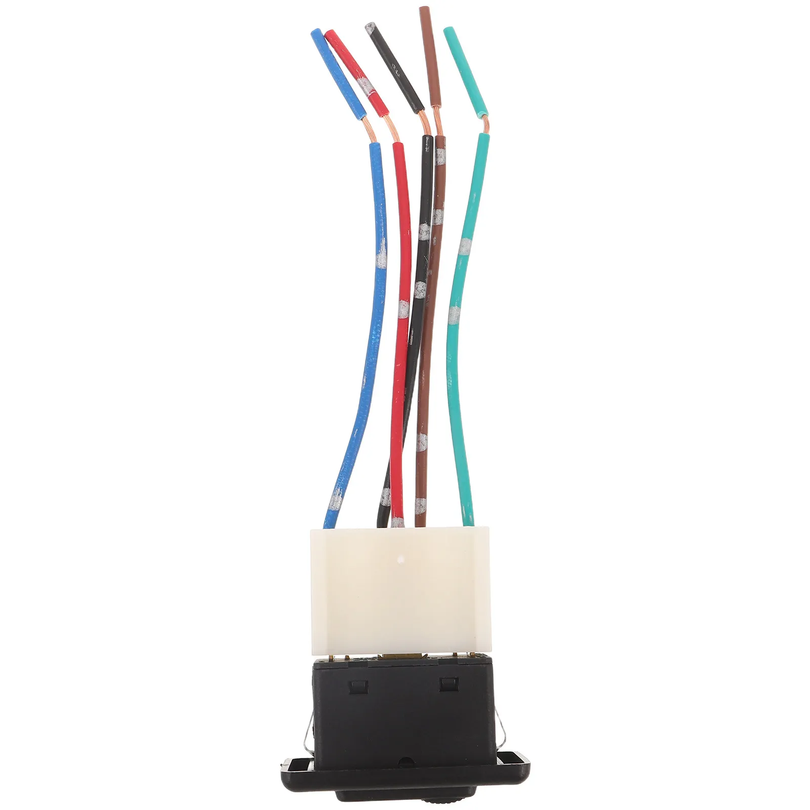 

Universal 5 Pin Automotive Window Switch Red Indicator Momentary Power Button Car Electric Window Replacement