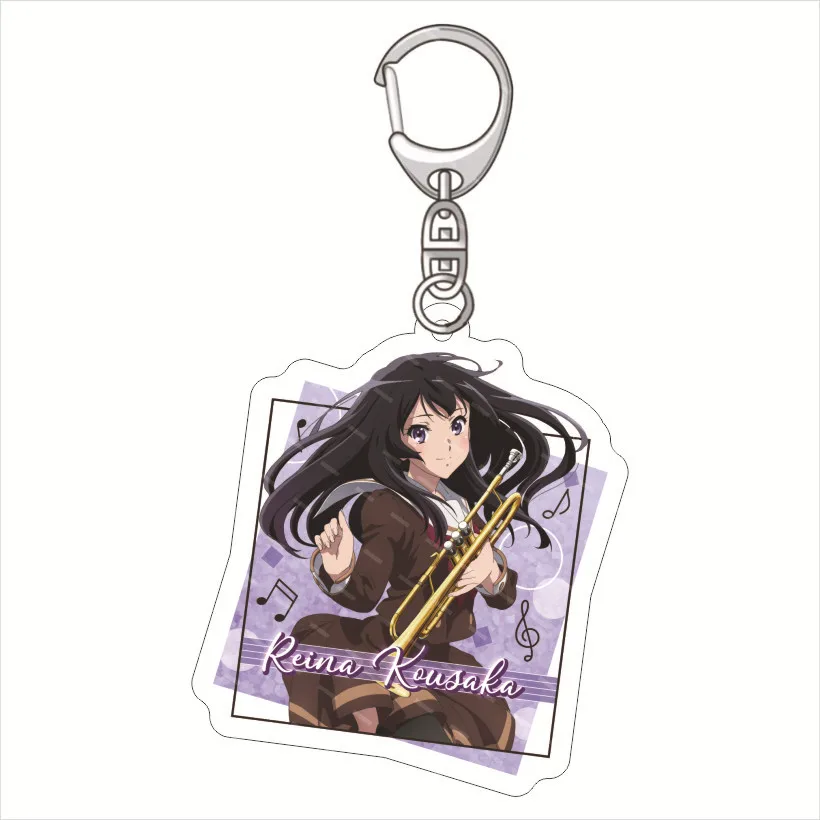 Charme Anime Hibike, Charme Porte-clés en acrylique Euphonium, modèle de personnages cosplay, accessoires d'ornement, cadeaux de collection de marchandises