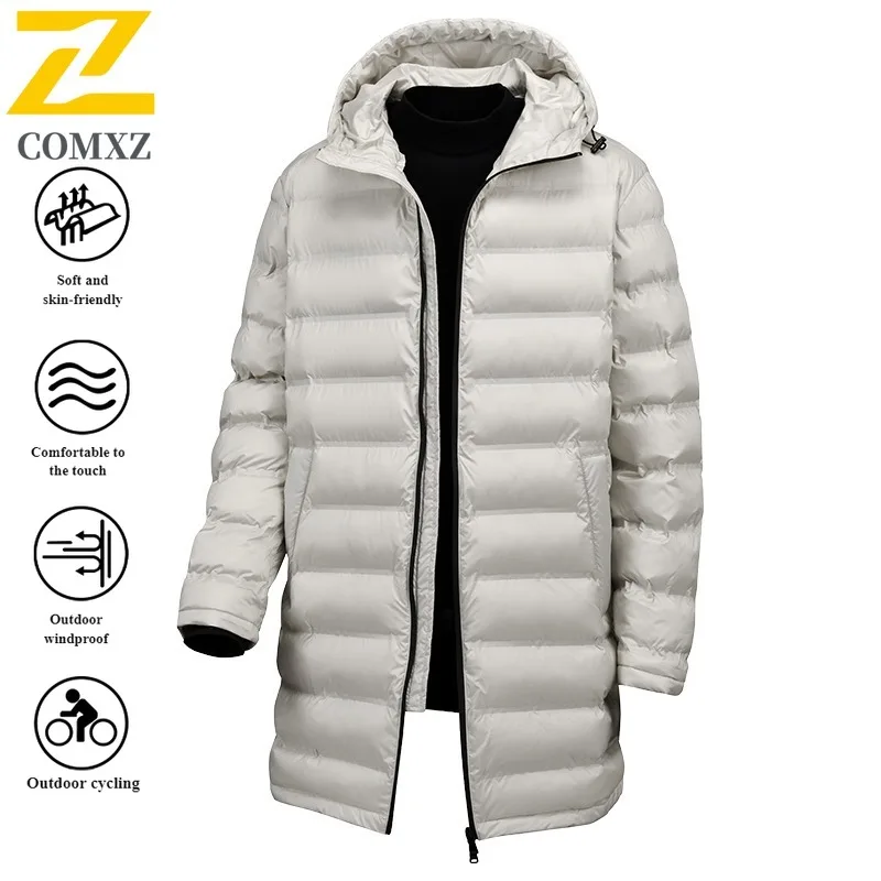 

EIAO Unisex Military Parka Jacket Over the knee Winter Coat Waterproof Windproof Thermal Insulated Heavy Warm Overcoat 2025 New