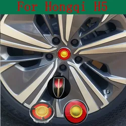 Fit For Hongqi H5 H7 H9 HS5 HS7 2023 2024 Car Wheel Hub Cover With Logo Modified High Quality ABS Hub Screw Cap Accessories