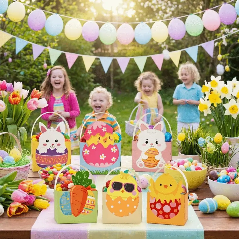 6Pcs Cartoon Easter…